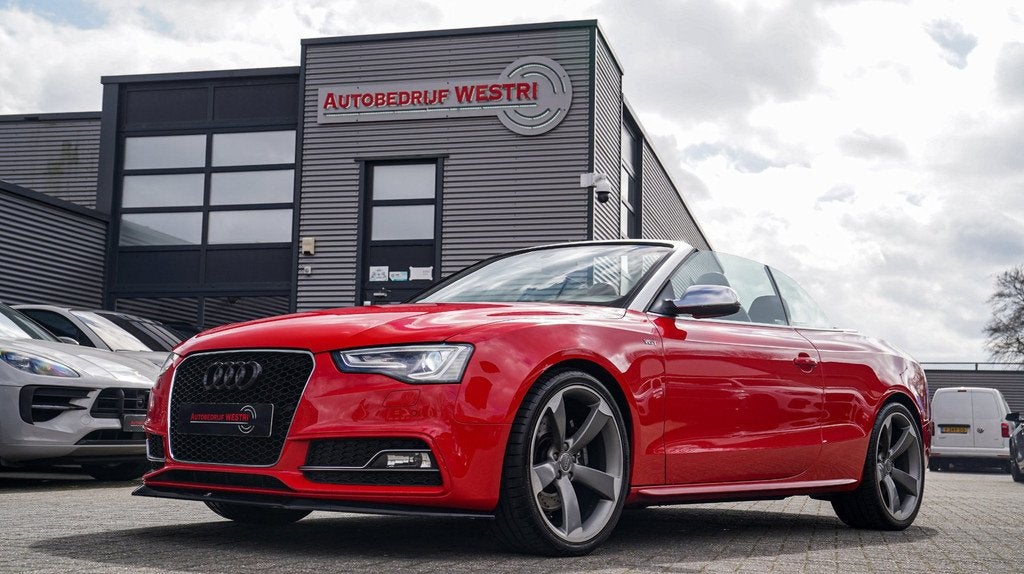Audi S5 Cabriolet 3.0 TFSI S5 quattro Pro Line | Stoelverwar, Auto's, Audi, Gebruikt, 2995 cc, Cabriolet, 4 stoelen